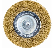 Щетка плоская для дрели (75 мм) Кратон 1 11 01 003