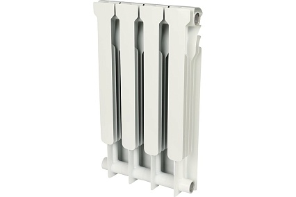 Биметаллический радиатор Rommer Profi BM 500 BI500-80-80-150 4 секции RAL9016 82487