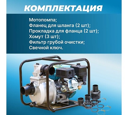 Мотопомпа Eco WP-1204C