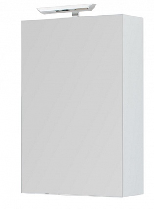Зеркальный шкаф Aquanet Йорк 60 см, белый глянец