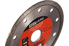 Круг алмазный сплошной по керамограниту и плитке (125х22.23 мм) Redverg 6621281