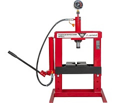 Пресс гидравлический настольный Arnezi 10 т, с манометром R7109100
