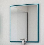 Зеркало Cezares Tiffany 73x90 см, с подсветкой Blu Petrolio 45045