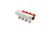 Коллектор VRT 1"x1/2", с регулировочными вентилями, 4 выхода 524075