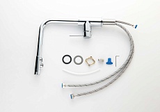 Смеситель для кухни Aquatek Европа AQ1386CR с подкл. к фильтру, хром