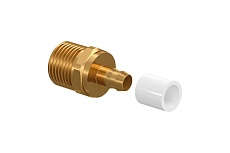 Штуцер UPONOR Minitec 9.9-R1/2, НР, с кольцом PE-х 1005265