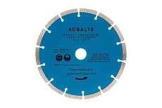Диск алмазный отрезной по бетону и камню Kobalt TGS 125x22.2xZ9/10x2мм TORGWIN S81408