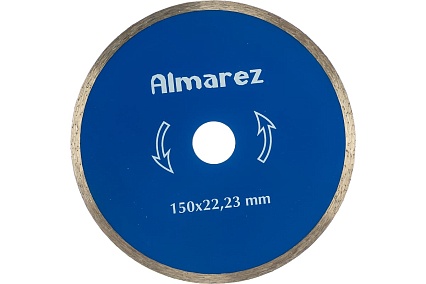 Диск отрезной алмазный Керамика (150х22.23 мм) Almarez 302150