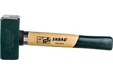 Кувалда с защитой Skrab 1250г деревянная ручка 20152