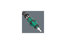 Универсальная отвертка-держатель бит WERA Kraftform Kompakt 27 XL Universal 1 7 предметов WE-051028