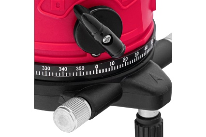 Лазерный уровень MTX crl-30r, 30 м, красный луч, батарейки, резьба 5/8" 35034