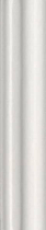 Бордюр Багет Kerama Marazzi Тортона белый 3х15 см, BLD046