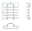 Полотенцесушитель водяной Energy Aero 60x60