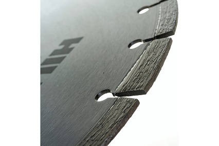 Диск алмазный отрезной сегментный Hard Materials Laser (350x25.4 мм) Hilberg HM108