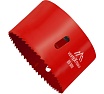 Коронка биметаллическая по металлу 89 мм Vertextools 2525-89