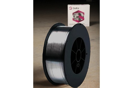 Проволока нержавеющая ELOX SG 308 L SI 0.8 мм, 1 кг, D100 Geka GSG308LS0810
