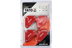 Набор магнитных угольников для сварки 4 предмета Yato YT-08677