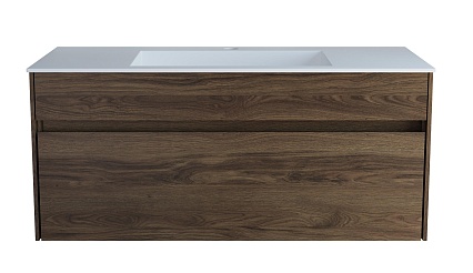 Тумба с раковиной Vincea Chiara 100 см 1 ящик, C.Oak