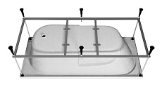 Каркас для ванны Vincea 170x70 FR-170(70)