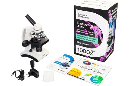 Микроскоп Discovery Atto Polar с книгой 77989