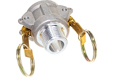 Камлок соединение типа B (0.5&quot;; розетка; наружная резьба BSP; алюминий) TITAN LOCK TL50BAL