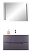 Мебель для ванной Orange Line 100 см графит матовый
