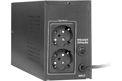 Источник бесперебойного питания Exegate Power Back BNB-650.LED.AVR.EURO <650VA/360W, LED, AVR, 2 евророзетки, Black> 276528