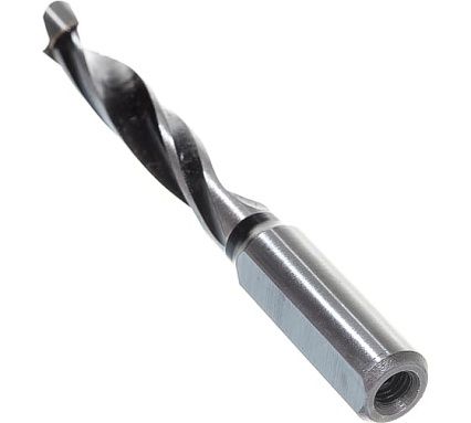 Сверло присадочное усиленное "глухое" (8x85 мм; S=10x27 мм; RH) ROTIS 412.0885R