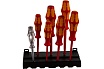 Набор диэлектрических отверток 1000 V 160I/165I/7 SATZ 7TLG. WERA WE-006148