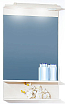 Зеркало Бриклаер Чили 55 см светлая лиственница