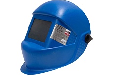 Щиток сварщика пластиковый wega (епк-ас) 100x90 мм, синий Krass 2961007