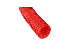 Защитная гофрированная трубка AV Engineering 25 мм бухта, 50м красная (для 18-20 трубы) AVE800-006