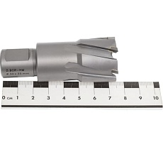 Сверло корончатое HM по металлу (30х35/73 мм; Weldon 19) D.BOR CD-HM-035-030-W