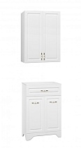 Шкаф подвесной Style Line Олеандр-2 60 см белый ЛС-00000305