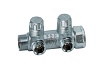 Коллектор балансировочный FAR 3/4 (НР-ВР) с 2 отв. 1/2 EU, хром.(аналог FK 3860 3412) FK 3879 341202