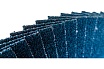Круг лепестковый торцевой КЛТ2 (125x22 мм; ZK 80 38А 20/ Р80) Луга 4603347250174