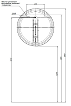 Мебель для ванной Allen Brau Infinity 100 см, 2 ящика, anthracite matt