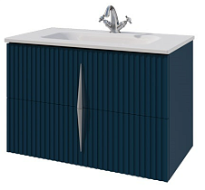 Мебель для ванной Caprigo Novara 80 см синий (эмаль)
