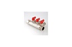 Комплект Valtec _18 VI7 Коллектор с отсекающими кранами, 1x3 вых. 1/2 нар. VTc.580.N.0603 + Адаптер д/коллектора /конус-плоскость/ 1/2 VTc.701.N.04 VT.VI7.K18.5800603.701