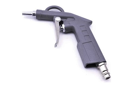 Продувочный пистолет с коротким носиком Pegas Pneumatic металлический 5106