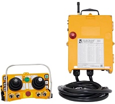 Радиоуправление TELECRANE A24-60 double joystick, пульт с двумя джойстиками + приемник 00005047
