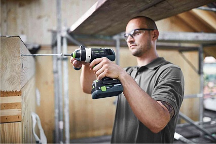 Ударная аккумуляторная дрель-шуруповерт Festool PDC 18/4 5,2/4,0-Plus 576467