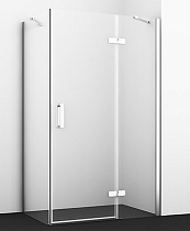 Душевой уголок WasserKRAFT Aller 10H06RWHITE 120x80 правый
