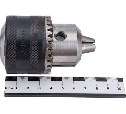 Патрон сверлильный ПС 16, В18 с ключом (3-16 мм) Beltools ri.261.39
