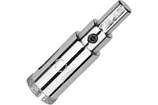 Коронка алмазная по керамограниту и керамике с центрирующим сверлом 20 мм Diamond Industrial DIDCSC020