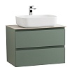 Мебель для ванной BelBagno Kraft 70 см со столешницей, эмаль, Еловый матовый