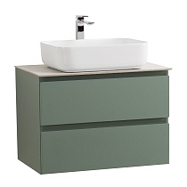 Мебель для ванной BelBagno Kraft 70 см со столешницей, эмаль, Еловый матовый