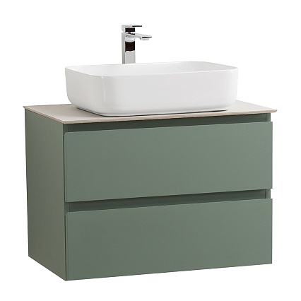 Мебель для ванной BelBagno Kraft 70 см со столешницей, эмаль, Еловый матовый