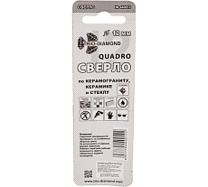 Сверло по керамограниту, керамике и стеклу 12 мм TRIO-DIAMOND 440012