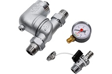 Фильтр FAR 300 мкм, с манометром, Max: 95 C, 25 бар, 3/4&quot; НР FA 39A4 34